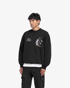 Represent Hermes Sweater - Jet Black><noscript><img width=