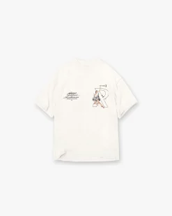 Represent Hermes T-Shirt - Flat White> T-Shirts