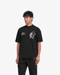 Represent Hermes T-Shirt - Jet Black><noscript><img width=