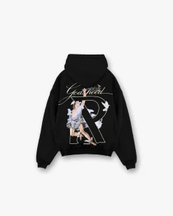 Represent Hermes Zip Hoodie - Jet Black> Hoodies