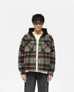 Represent Hooded Overshirt -><noscript><img width=