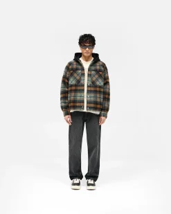 Represent Hooded Overshirt -><noscript><img width=