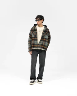 Represent Hooded Overshirt -><noscript><img width=