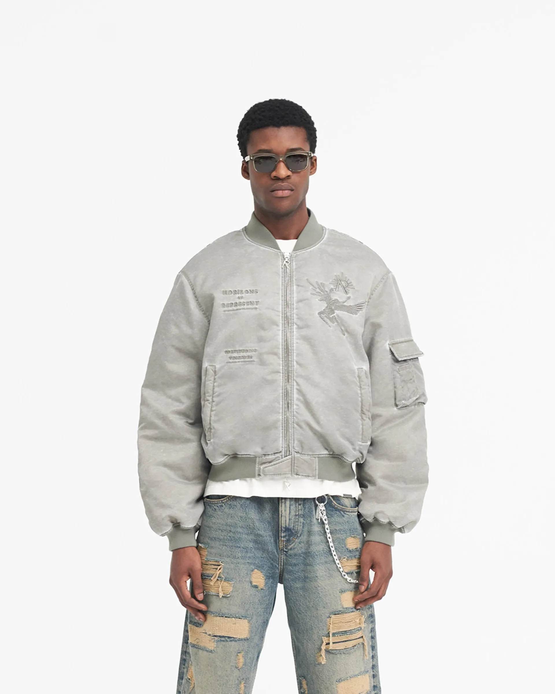 Represent Icarus Flight Bomber -> Outerwear