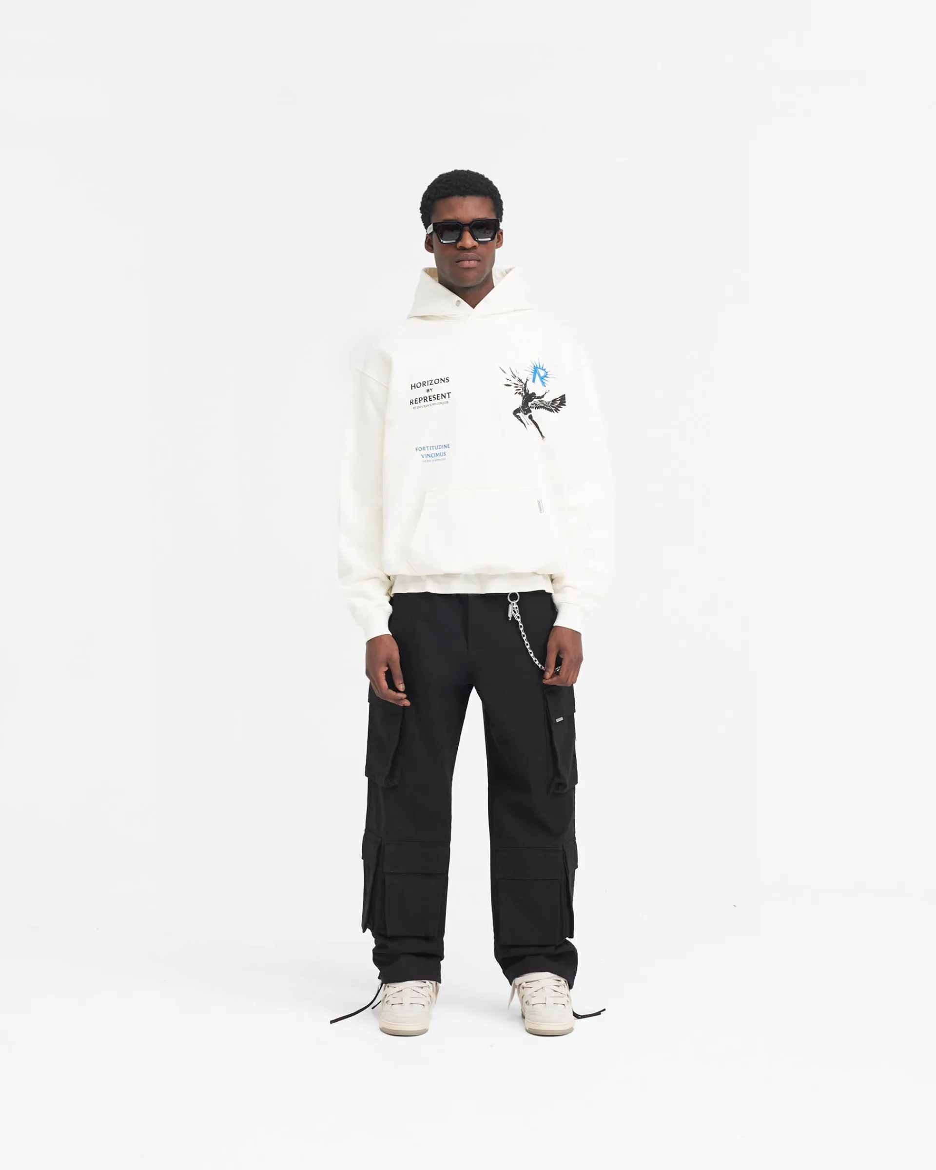 Represent Icarus Hoodie - Flat White> Hoodies