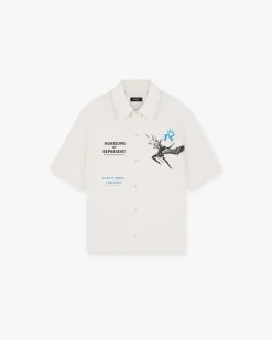 Represent Icarus Short Sleeve Shirt - Off White> Shirts