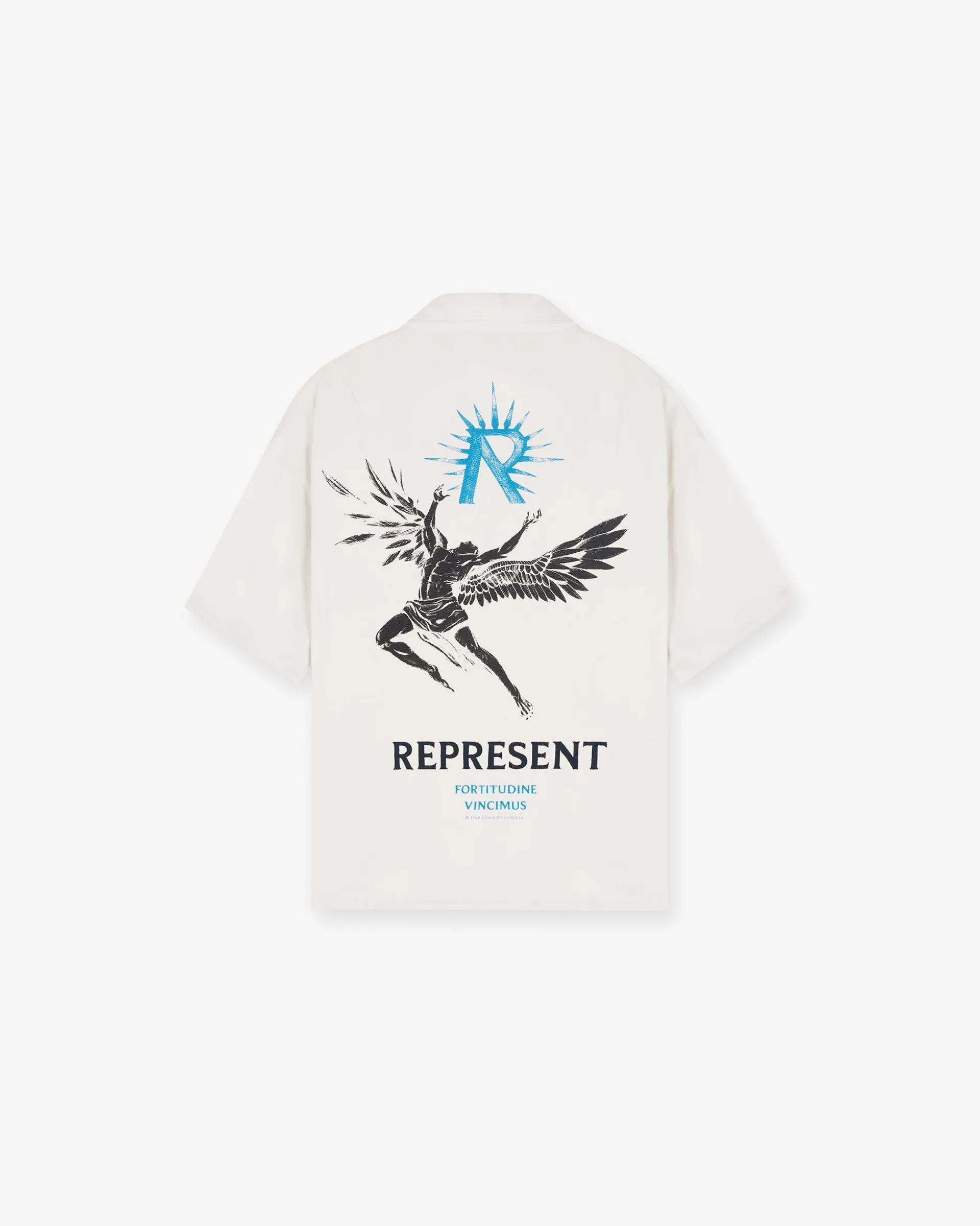 Represent Icarus Short Sleeve Shirt - Off White> Shirts