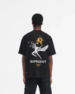Represent Icarus T-Shirt - Jet Black><noscript><img width=