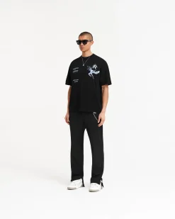 Represent Icarus T-Shirt - Jet Black Blue><noscript><img width=