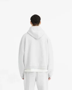 Represent Initial Boxy Hoodie - Ice Grey Marl><noscript><img width=