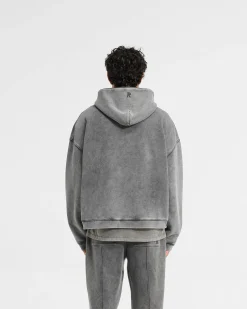 Represent Initial Boxy Hoodie - Vintage Grey><noscript><img width=