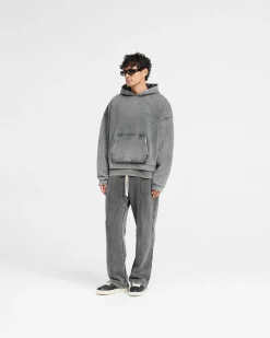 Represent Initial Boxy Hoodie - Vintage Grey><noscript><img width=