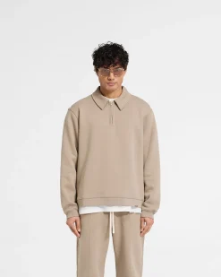 Represent Initial Boxy Quarter Zip -><noscript><img width=