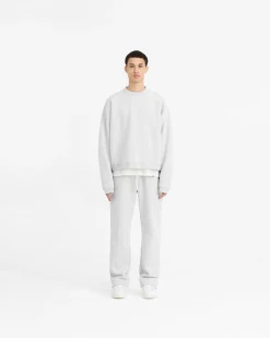Represent Initial Boxy Sweater - Ice Grey Marl><noscript><img width=