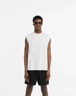 Represent Initial Boxy Tank - Ice Grey Marl><noscript><img width=