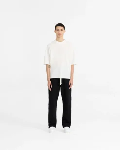 Represent Initial Boxy T-Shirt - Flat White><noscript><img width=