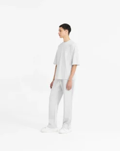 Represent Initial Boxy T-Shirt - Ice Grey Marl><noscript><img width=