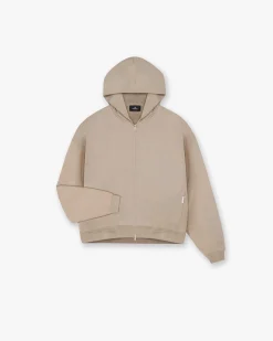 Represent Initial Boxy Zip Through Hoodie -> Hoodies