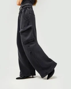 Represent Initial Cargo Jogger - Washed Black> Bottoms/Sweatpants