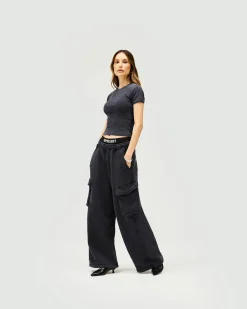 Represent Initial Cargo Jogger - Washed Black><noscript><img width=