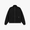 Represent Initial Knitted Track Jacket - Jet Black> Knitwear