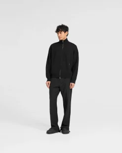 Represent Initial Knitted Track Jacket - Jet Black><noscript><img width=