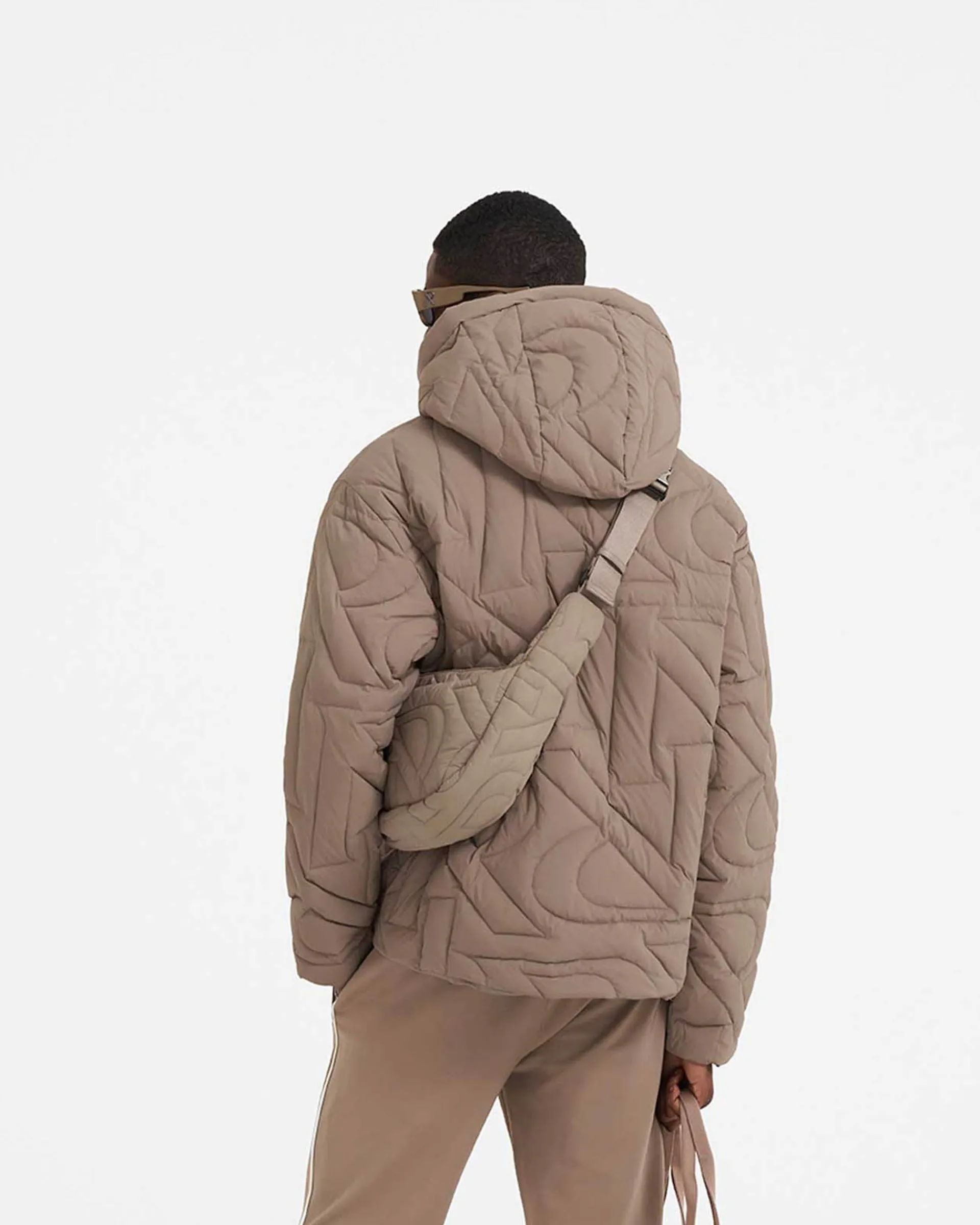 Represent Initial Lightweight Hooded Jacket -> Puffer Jackets | Outerwear