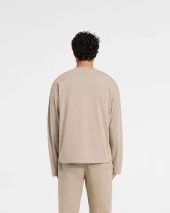 Represent Initial Long Sleeve Open Cuff T-Shirt -><noscript><img width=