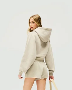 Represent Initial Oversized Crop Hoodie -><noscript><img width=