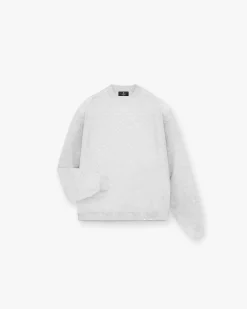 Represent Initial Oversized Sweater - Ice Grey Marl> Sweaters