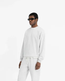 Represent Initial Oversized Sweater - Ice Grey Marl> Sweaters