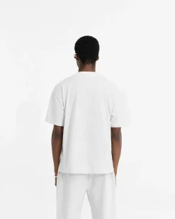 Represent Initial Oversized T-Shirt - Ice Grey Marl><noscript><img width=