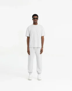 Represent Initial Oversized T-Shirt - Ice Grey Marl><noscript><img width=