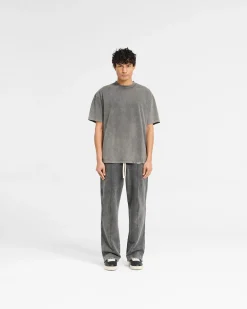 Represent Initial Oversized T-Shirt - Vintage Grey><noscript><img width=