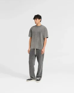 Represent Initial Oversized T-Shirt - Vintage Grey><noscript><img width=