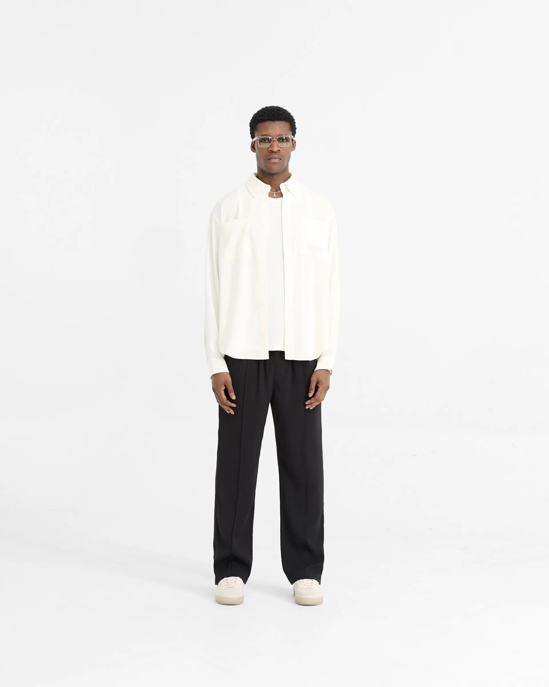 Represent Initial Shirt - Flat White> Shirts