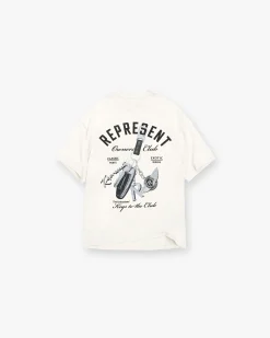 Represent Keys To The Club T-Shirt - Flat White> T-Shirts