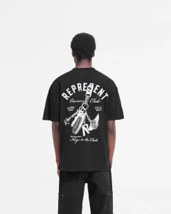 Represent Keys To The Club T-Shirt - Jet Black><noscript><img width=