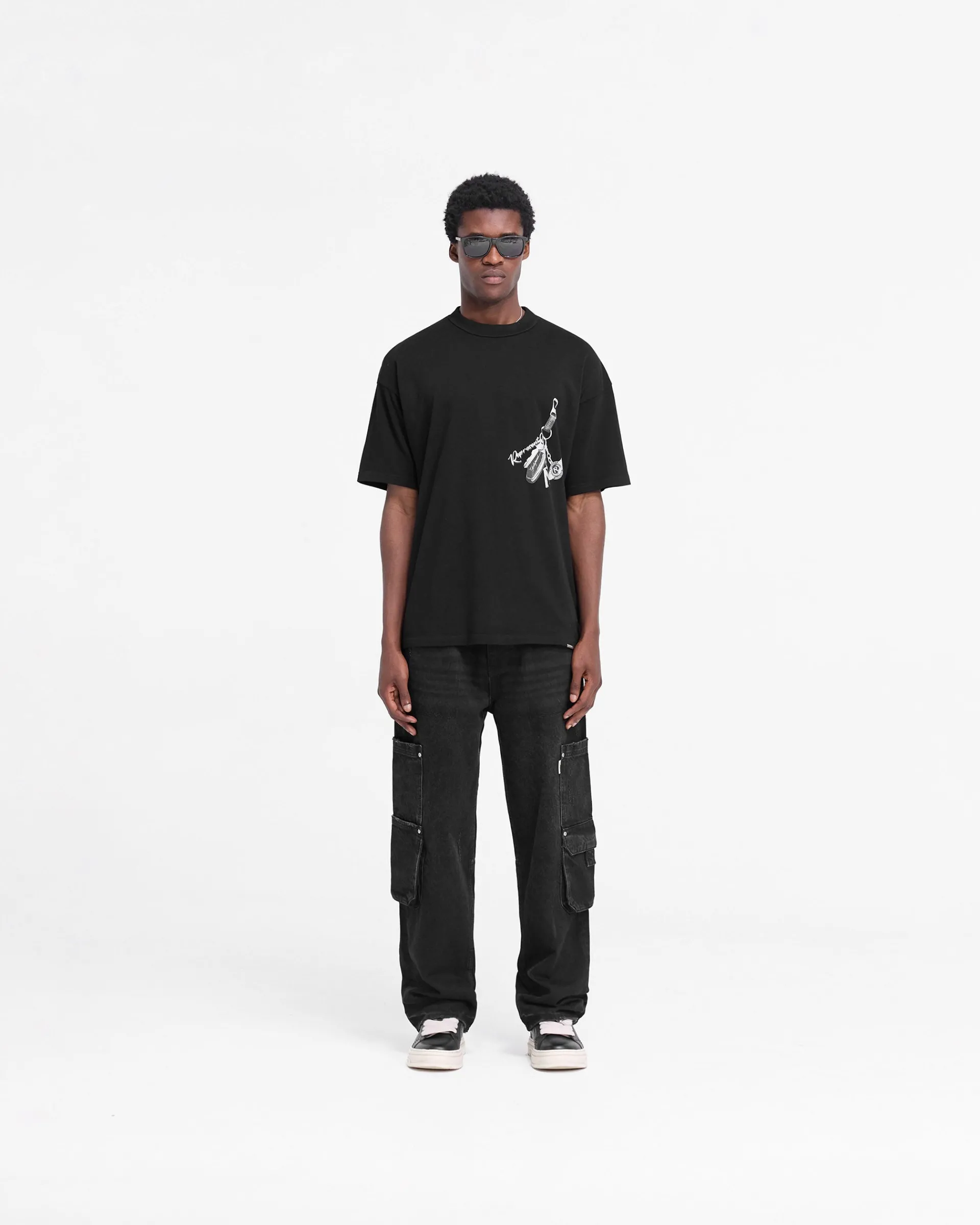 Represent Keys To The Club T-Shirt - Jet Black> T-Shirts