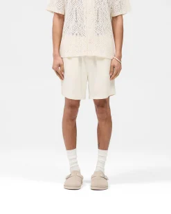 Represent Knitted Panel Short - Antique White><noscript><img width=