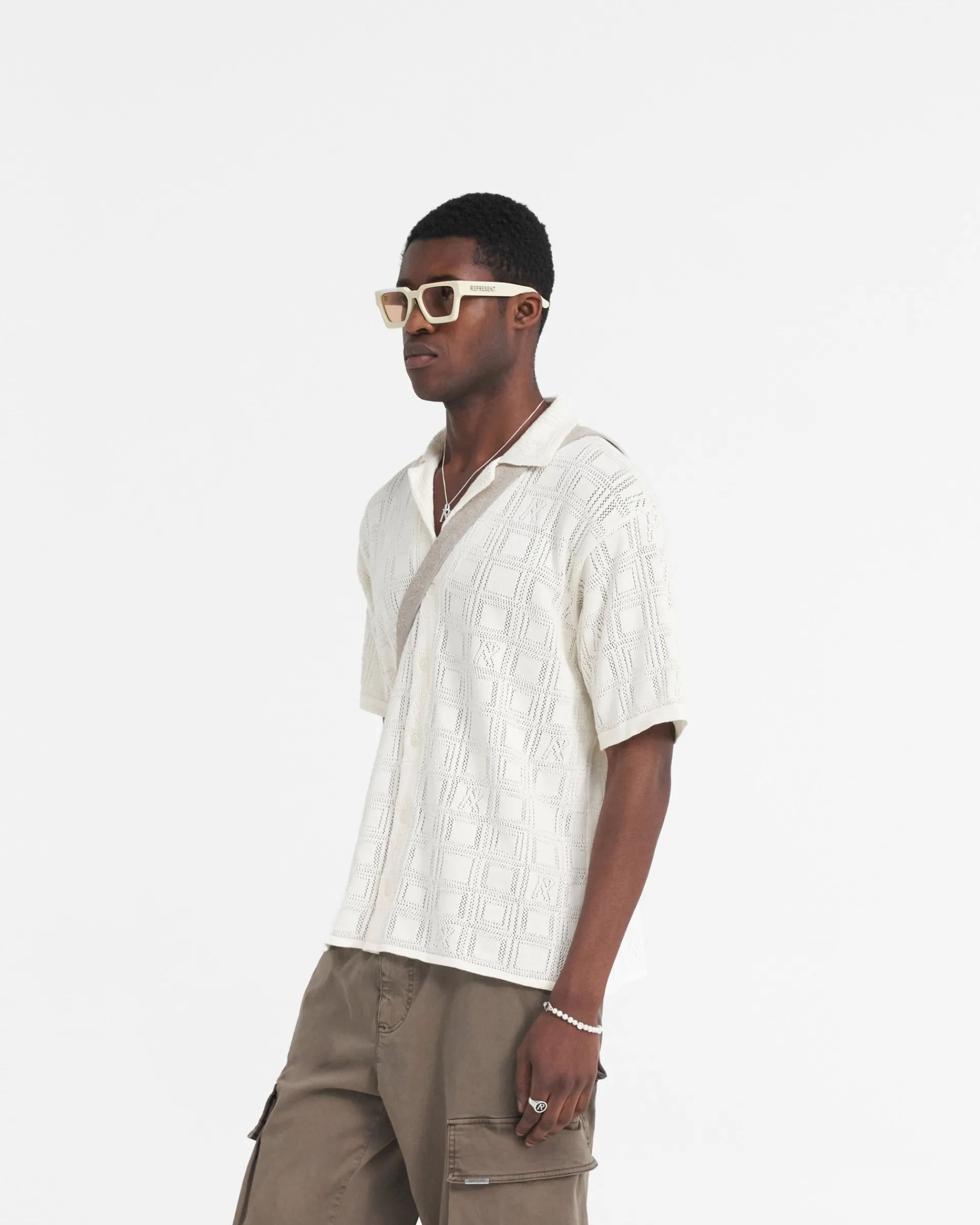 Represent Lace Knit Shirt -> Shirts