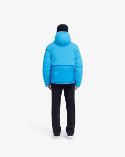 Represent Layered Hooded Puffer - Electric Blue><noscript><img width=