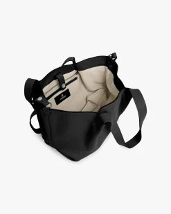 Represent Leather Pleat Mini Tote - Jet Black> Bags