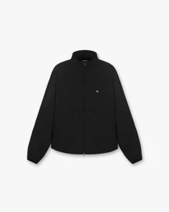 Represent London 247 Training Jacket - Black Candy Pink> Outerwear