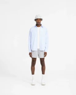 Represent Long Sleeve Pinstripe Shirt - Baby Blue><noscript><img width=
