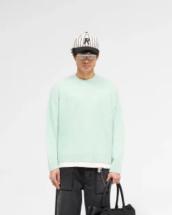 Represent Marled Knit Jumper -><noscript><img width=