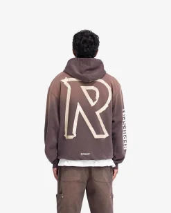 Represent Masking Tape Initial Hoodie -><noscript><img width=