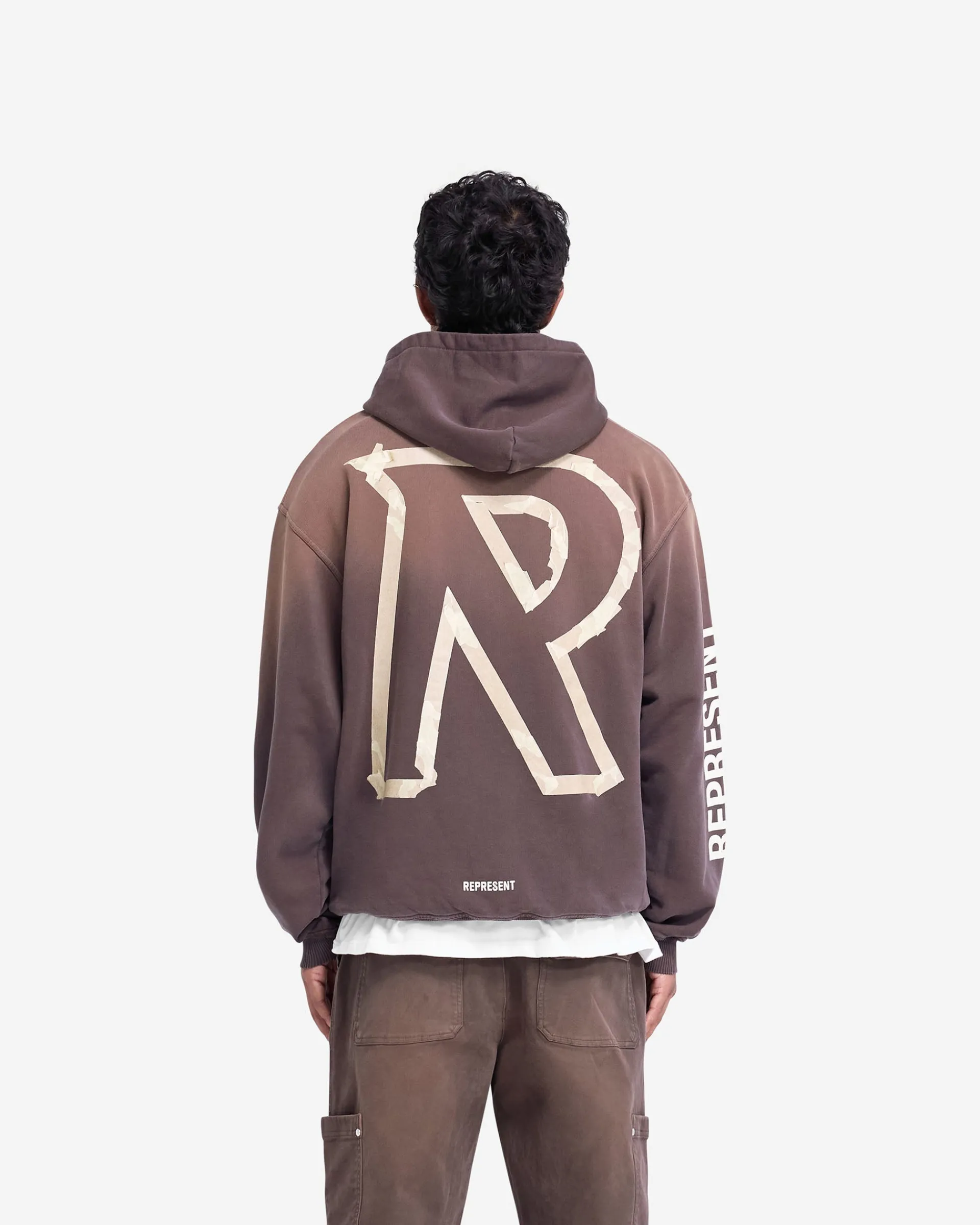 Represent Masking Tape Initial Hoodie -> Hoodies