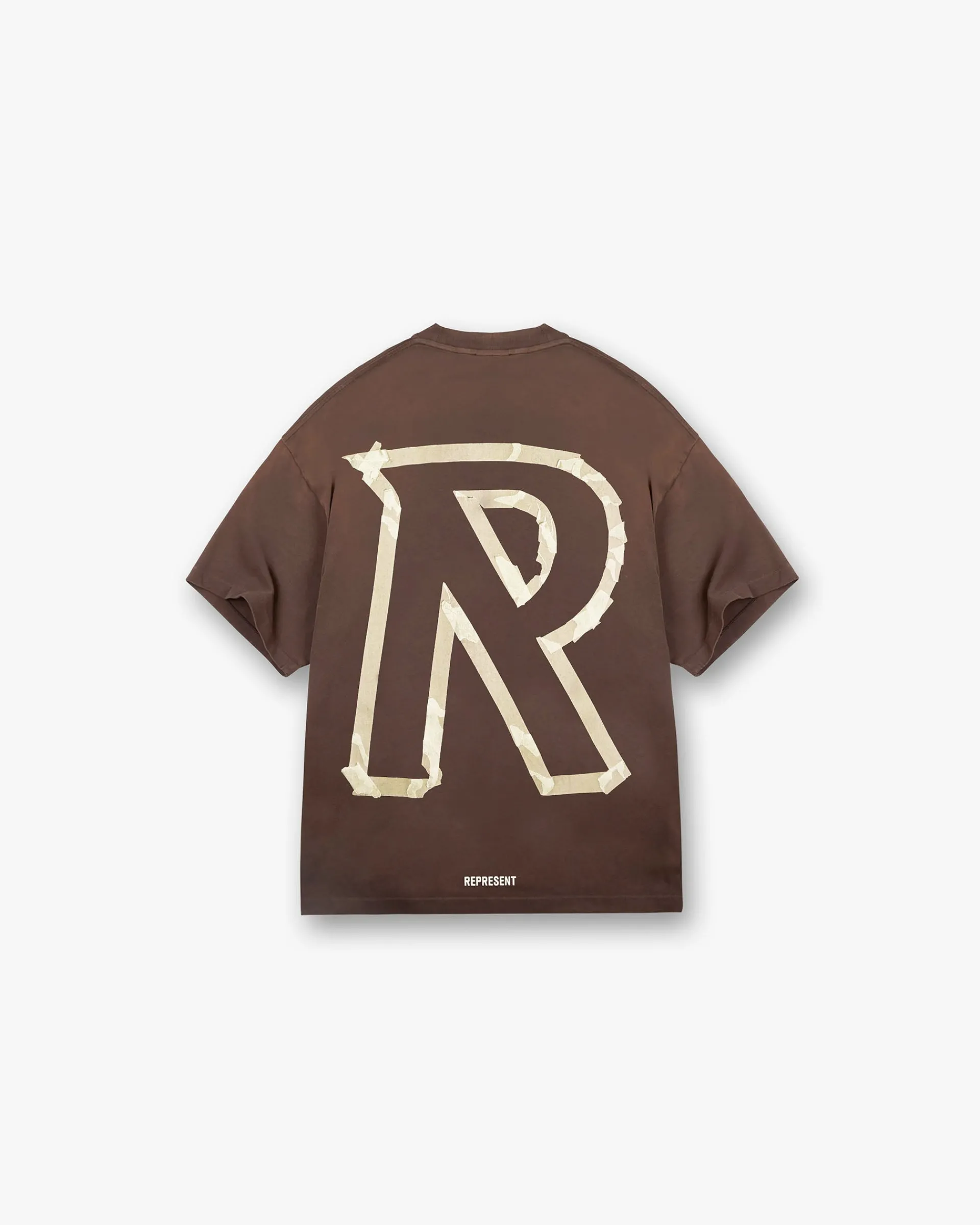 Represent Masking Tape Initial T-Shirt -> T-Shirts