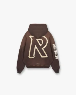 Represent Masking Tape Initial Zip Hoodie -> Hoodies